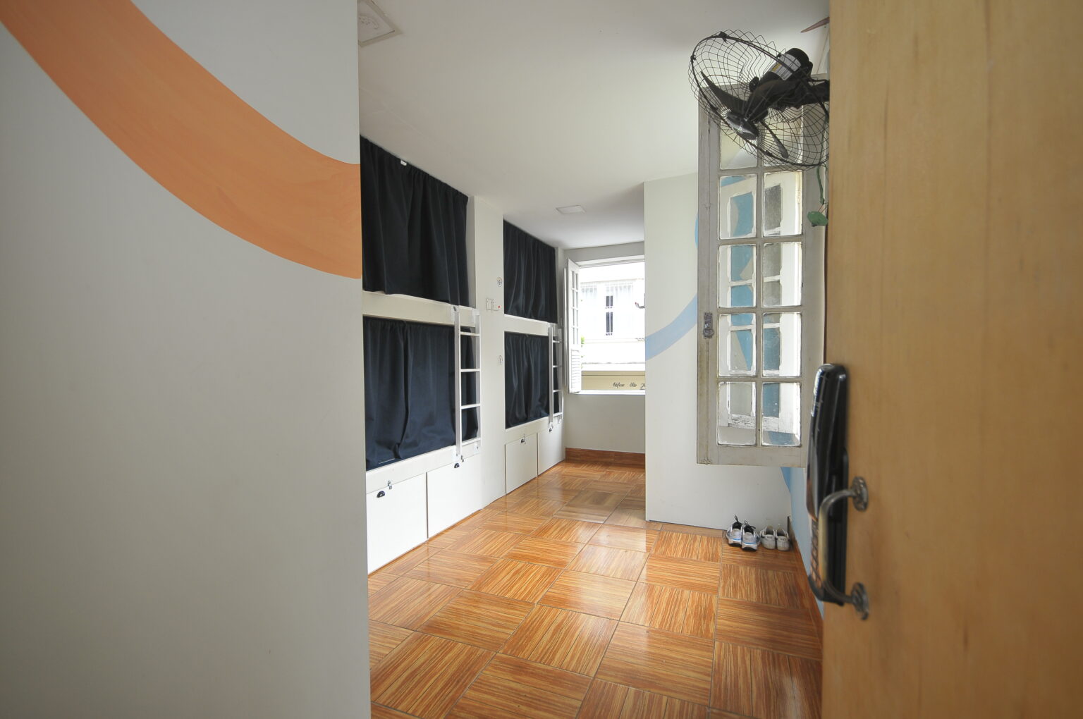 Quarto compartilhado capsula hostel Rio de janeiro-Mutantes