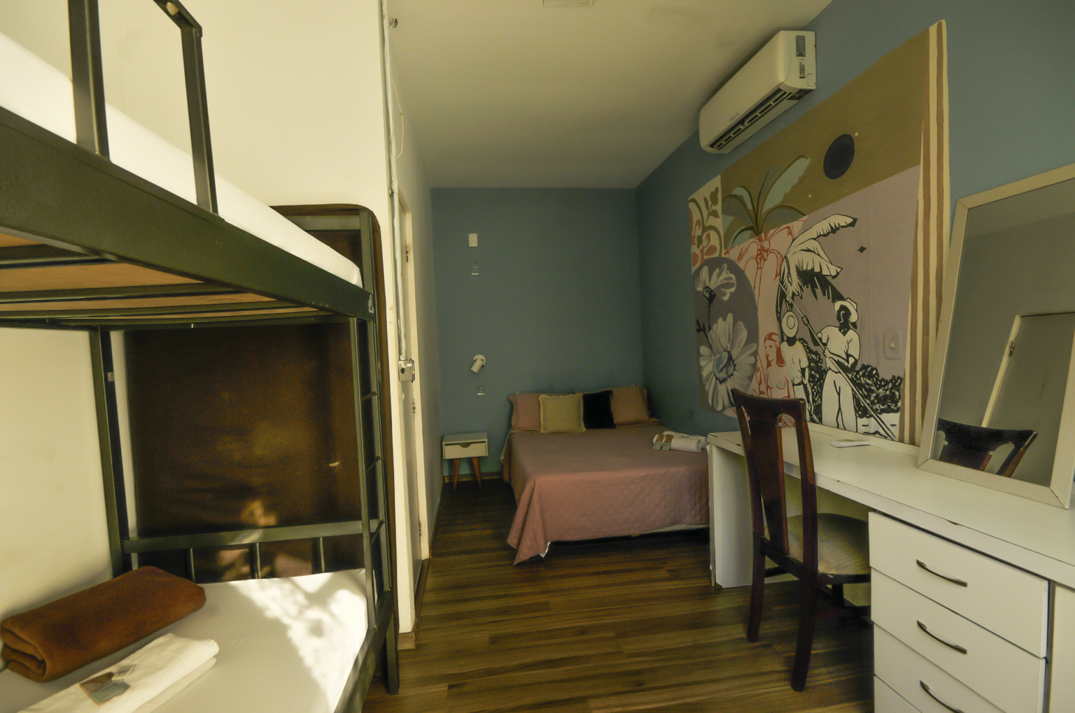 Quarto família casal beliche hostel rio de janeiro_Picassos